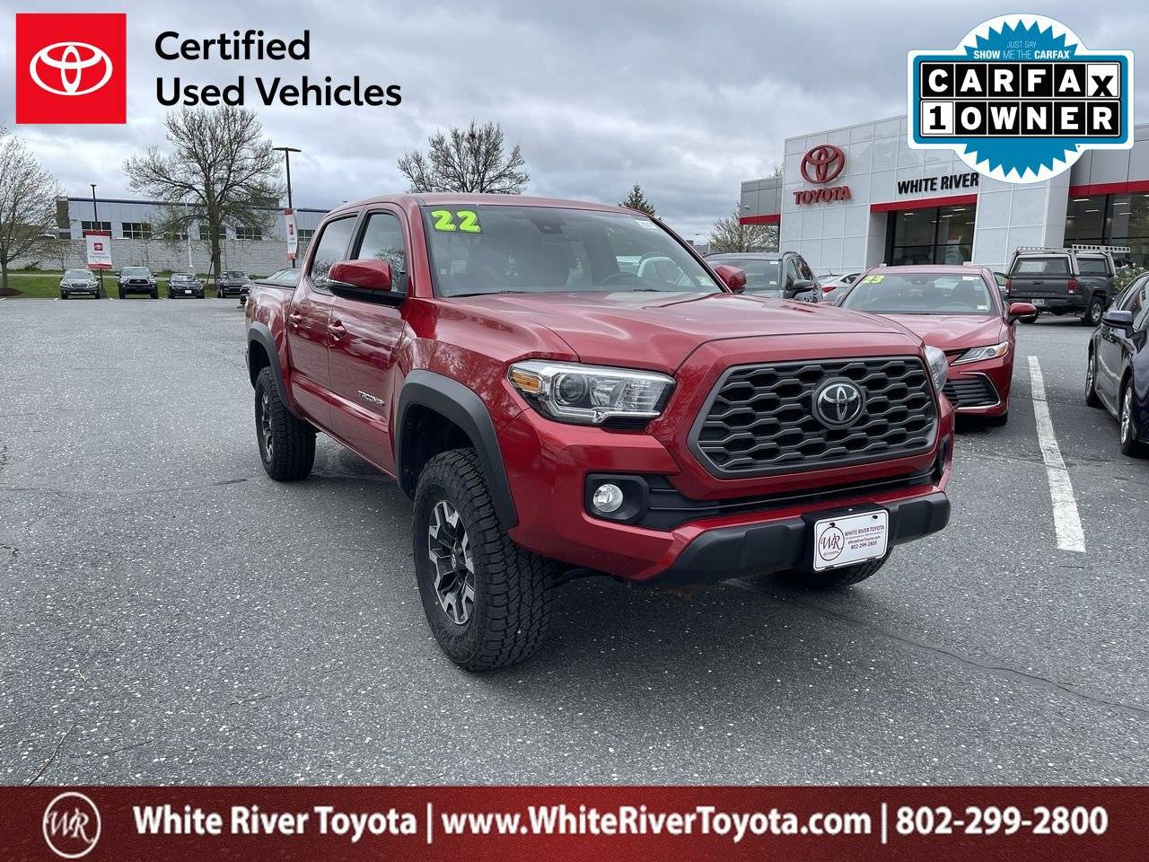 2022 Toyota Tacoma TRD Off Road — Pickup Truck — 54,665 mi — White River Junction, VT
