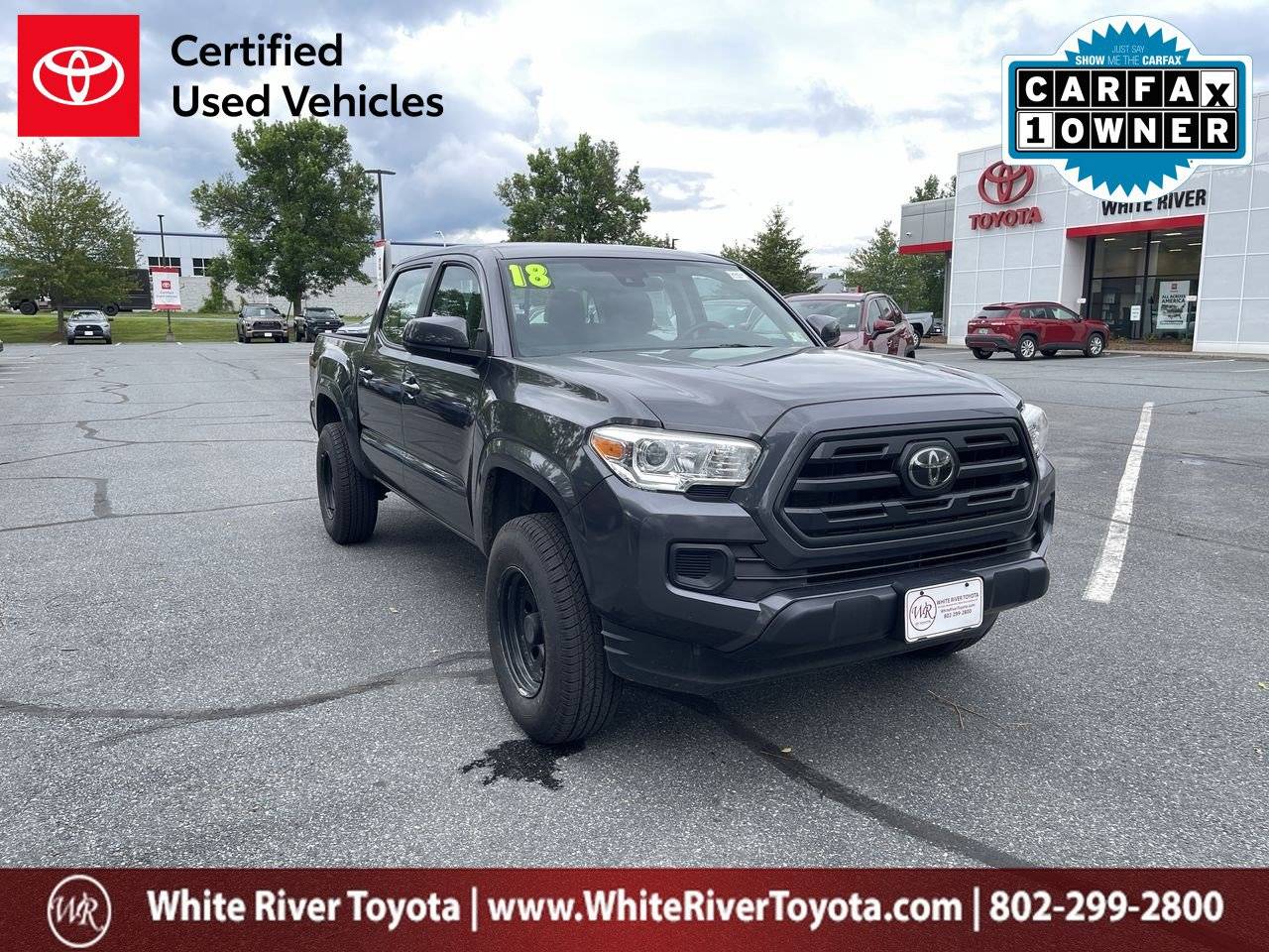 2018 Toyota Tacoma SR — Pickup Truck — 119,349 mi — White River Junction, VT