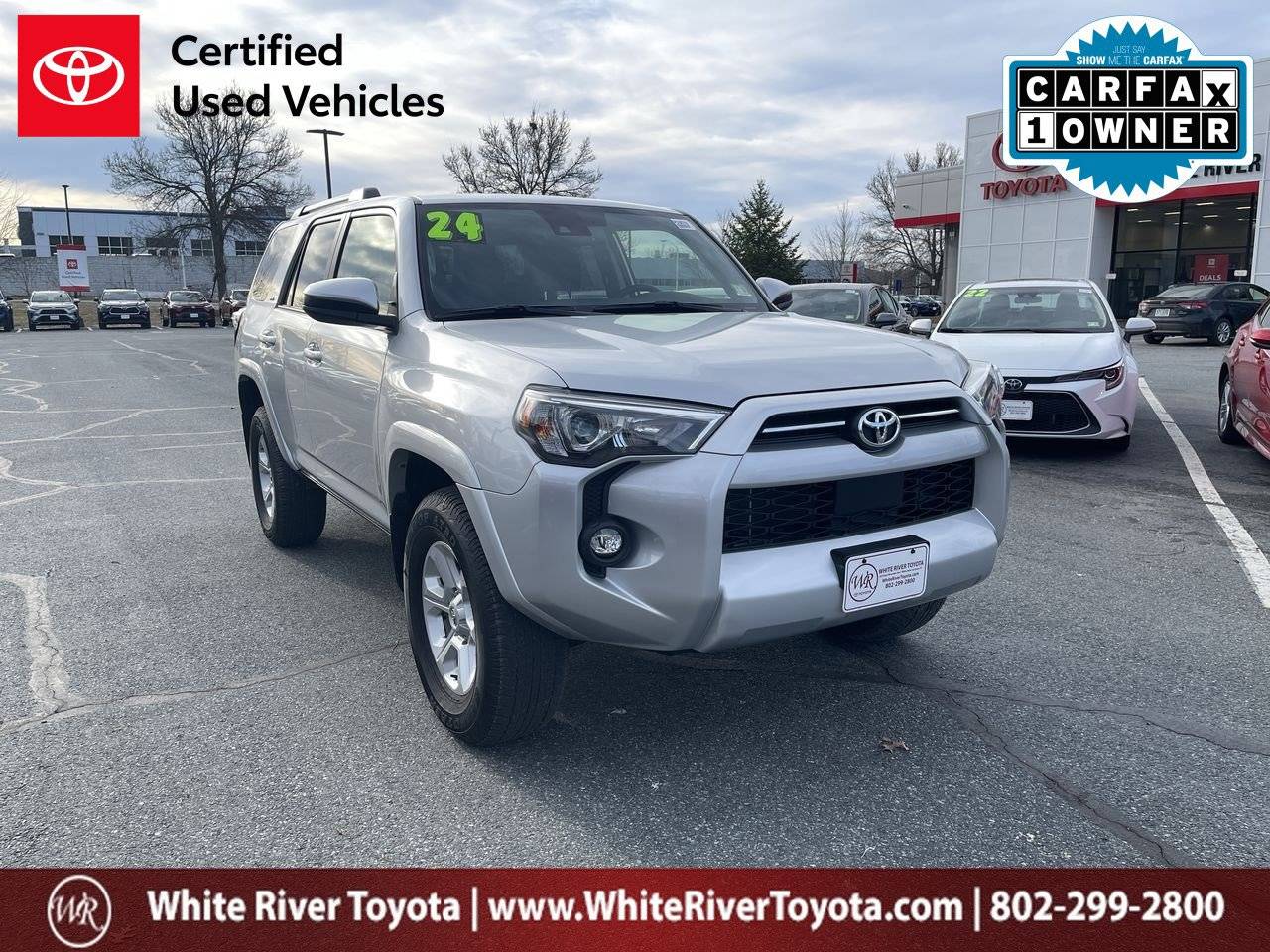 2024 Toyota 4Runner SR5 — SUV — 16,142 mi — White River Junction, VT