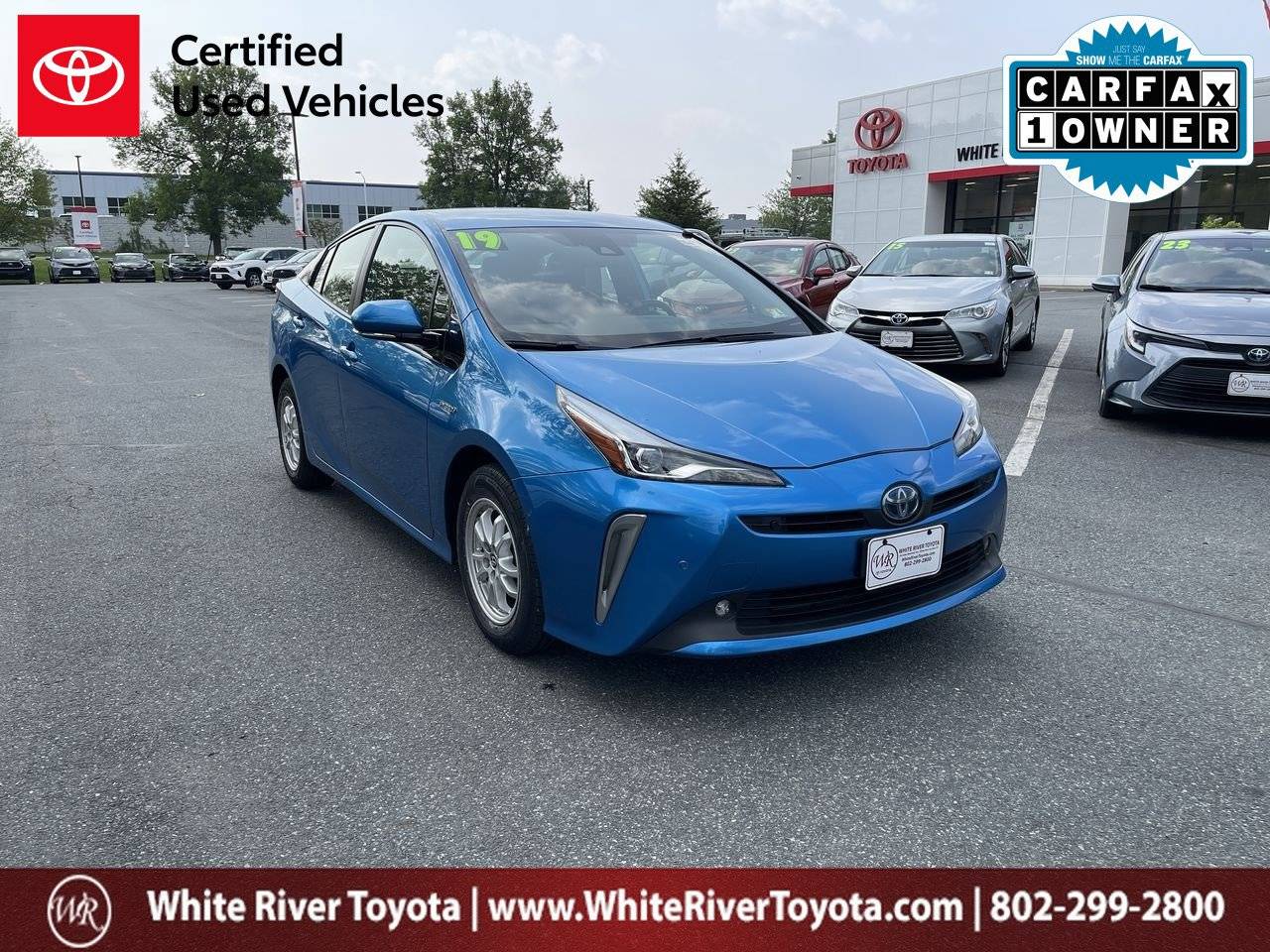 2019 Toyota Prius LE — Hatchback — 68,655 mi — White River Junction, VT