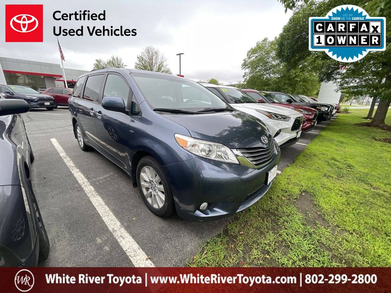 2017 Toyota Sienna XLE — Minivan — 114,493 mi — White River Junction, VT