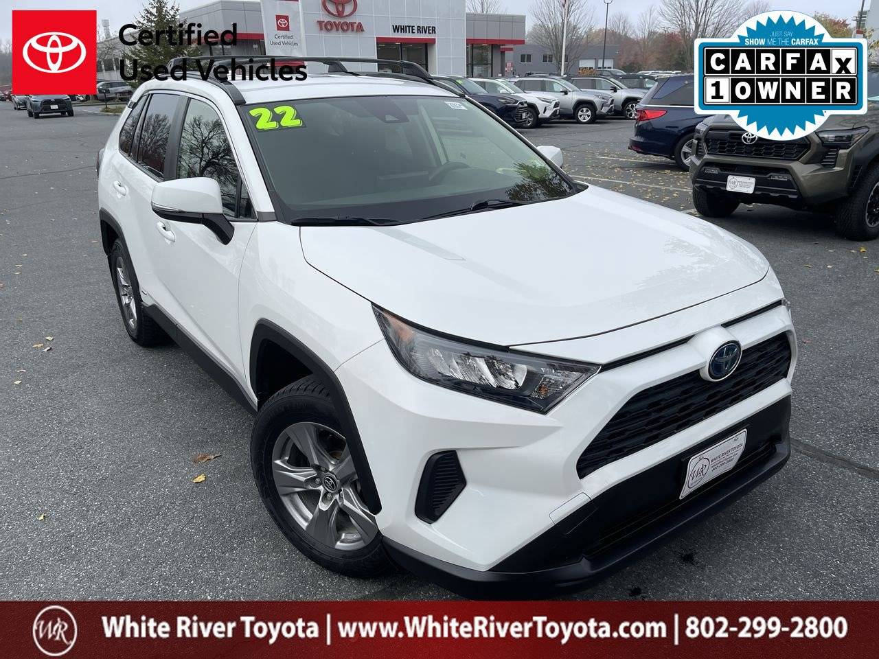 2022 Toyota RAV4 Hybrid LE — SUV — 50,893 mi — White River Junction, VT