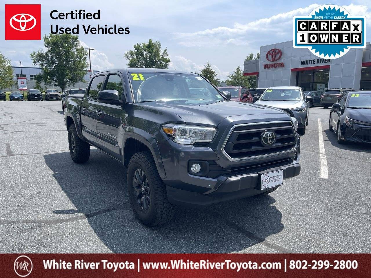 2021 Toyota Tacoma SR5 — Pickup Truck — 44,616 mi — White River Junction, VT