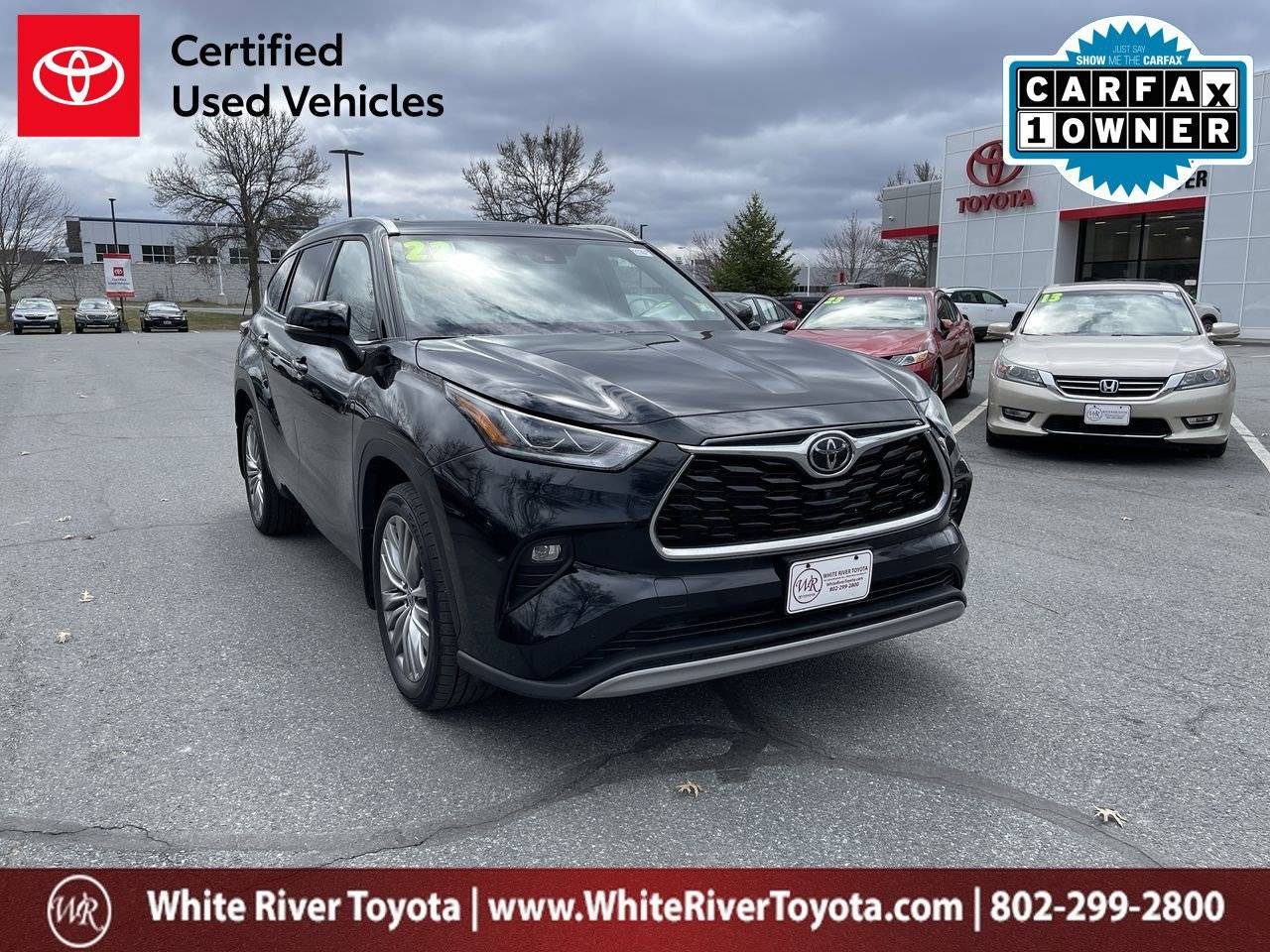 2022 Toyota Highlander Platinum — SUV — 49,150 mi — White River Junction, VT