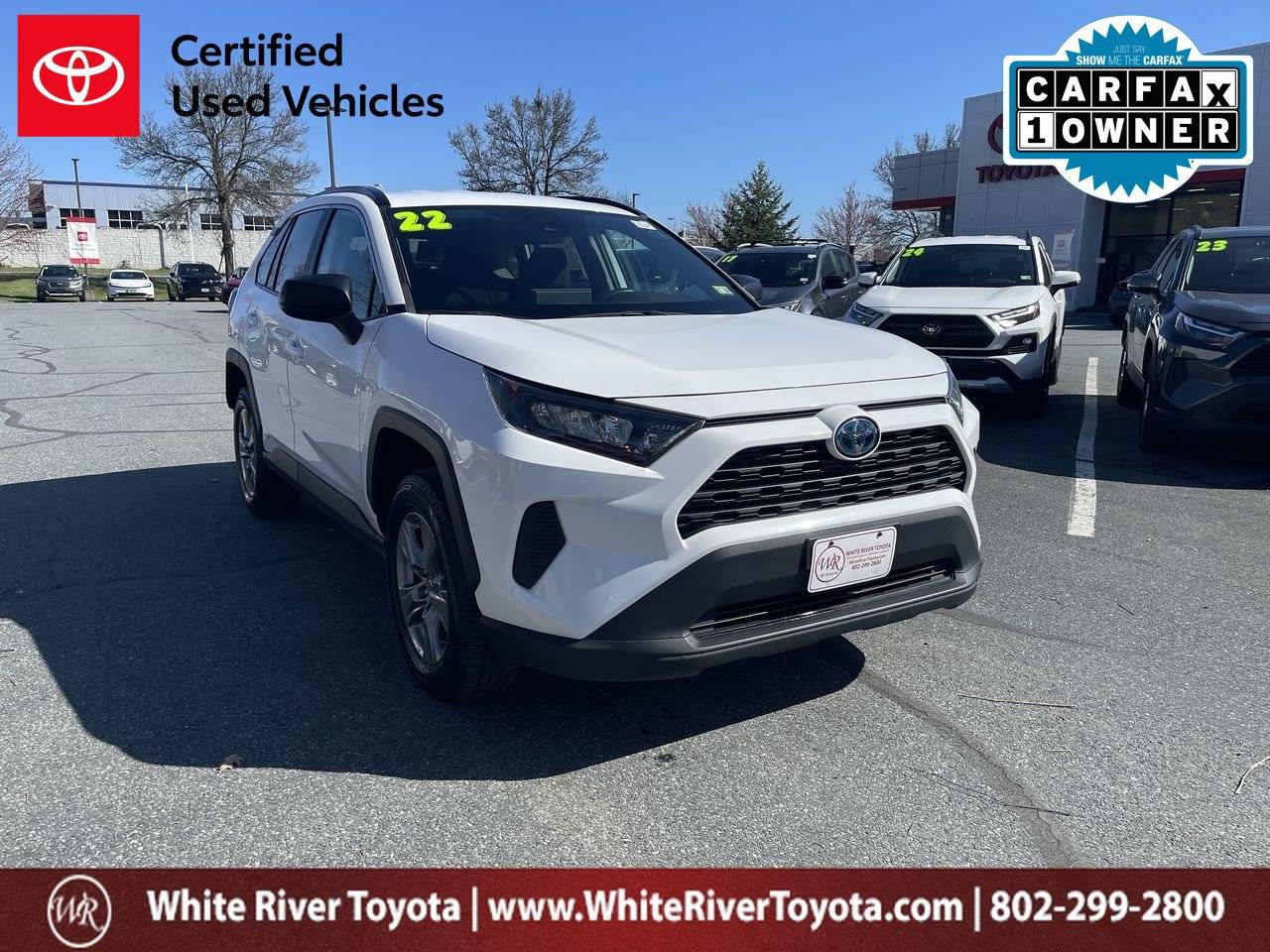 2022 Toyota RAV4 Hybrid LE — SUV — 26,445 mi — White River Junction, VT