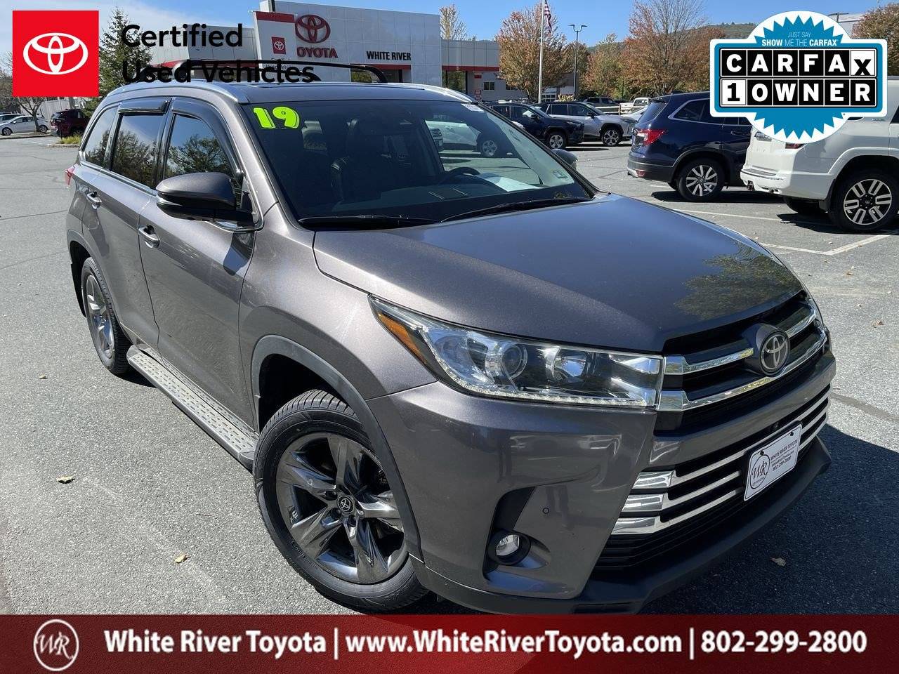 2019 Toyota Highlander Limited Platinum — SUV — 82,698 mi — White River Junction, VT