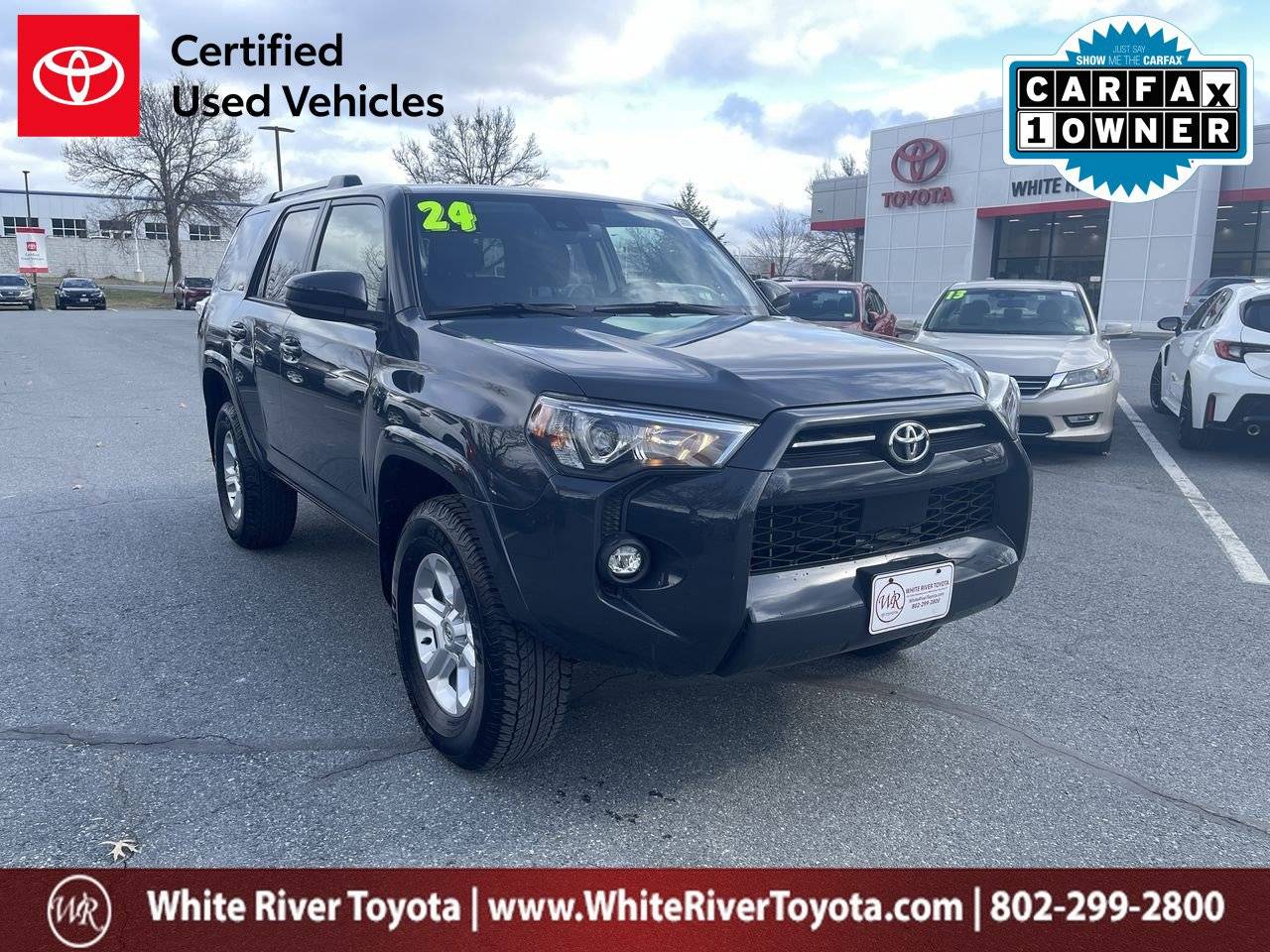 2024 Toyota 4Runner SR5 — SUV — 16,783 mi — White River Junction, VT