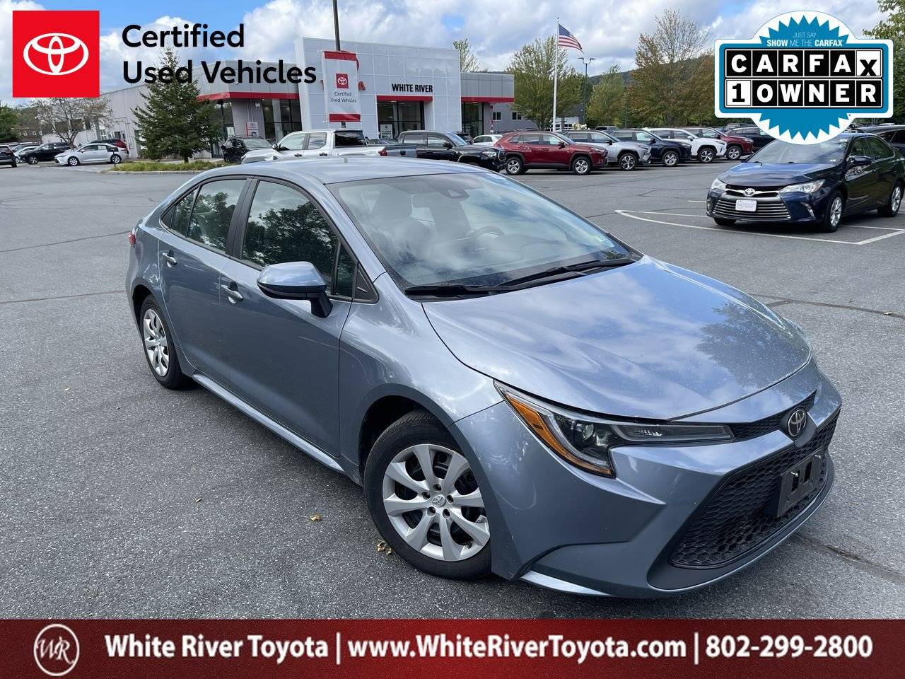 2022 Toyota Corolla LE — Sedan — 15,477 mi — White River Junction, VT