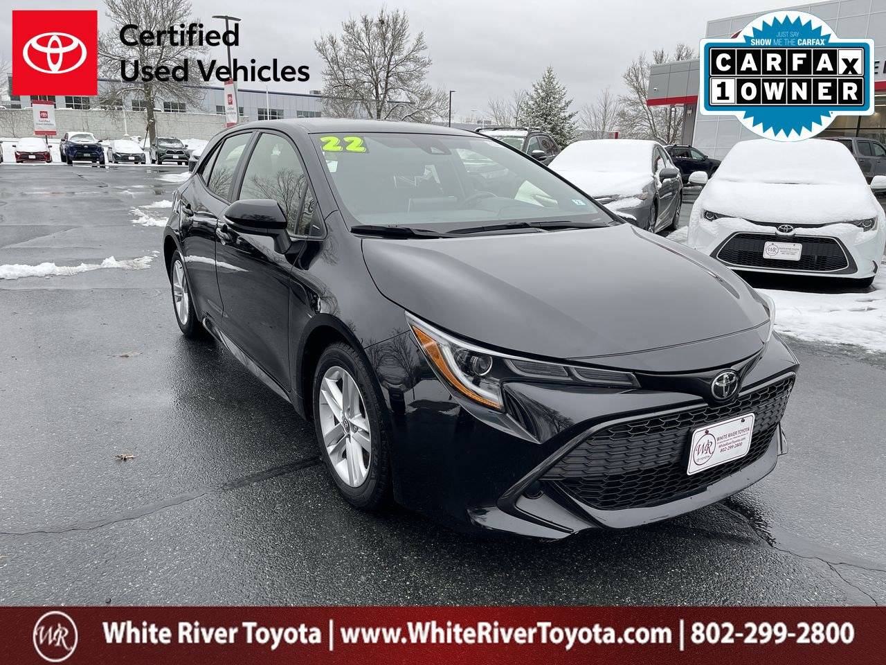 2022 Toyota Corolla Hatchback SE — Hatchback — 12,595 mi — White River Junction, VT