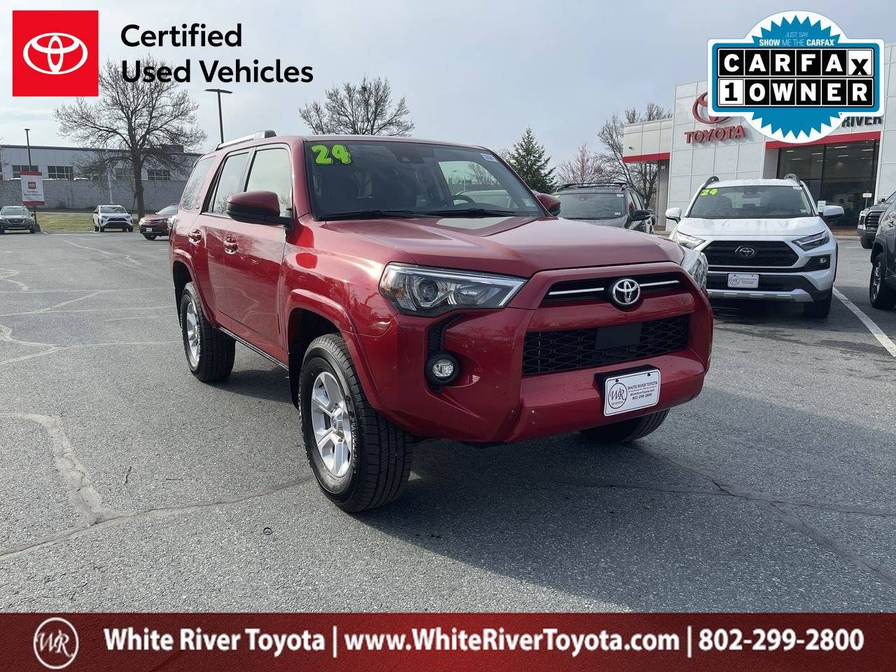 2024 Toyota 4Runner SR5 — SUV — 16,307 mi — White River Junction, VT