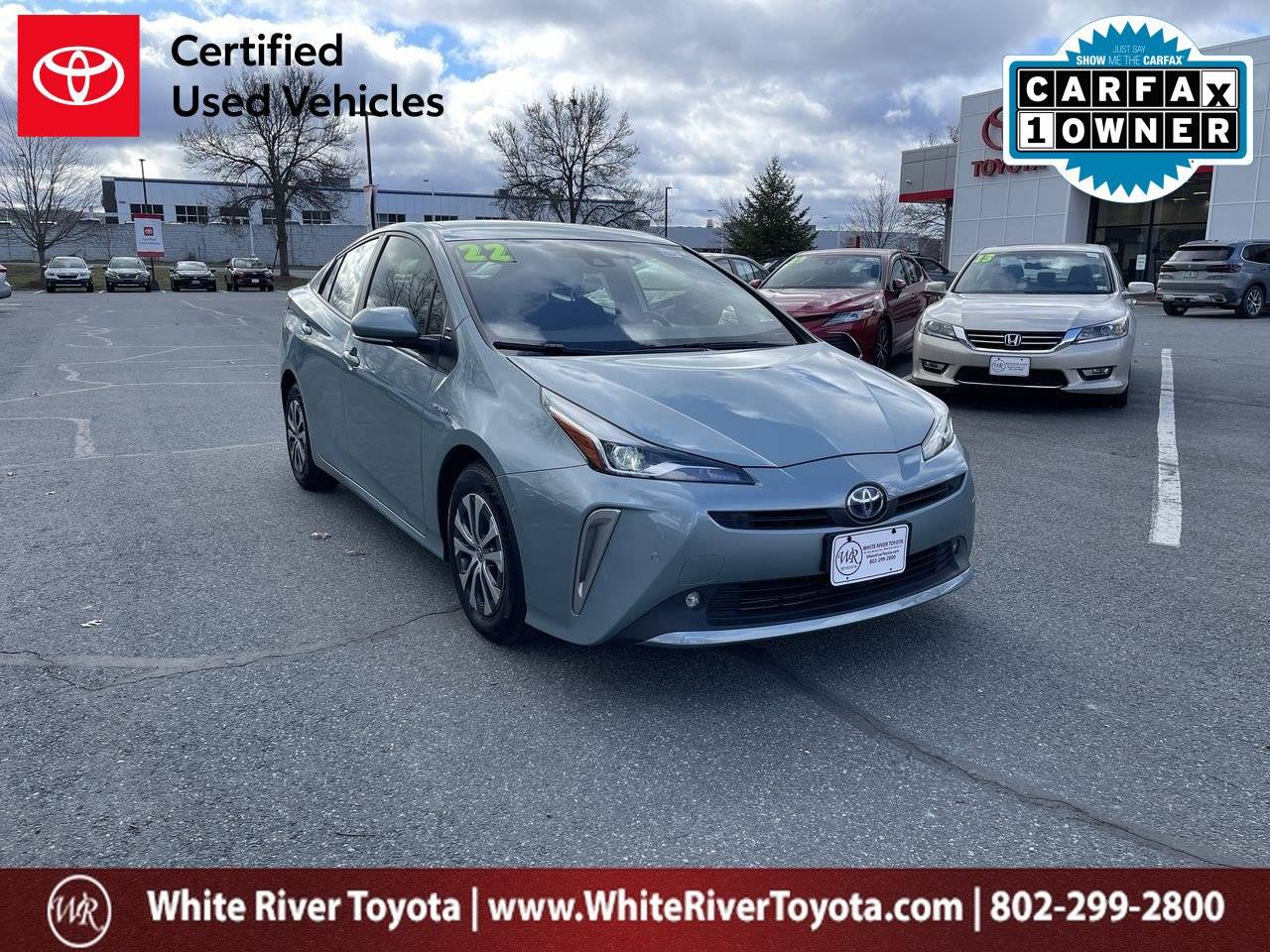 2022 Toyota Prius LE — Hatchback — 38,756 mi — White River Junction, VT