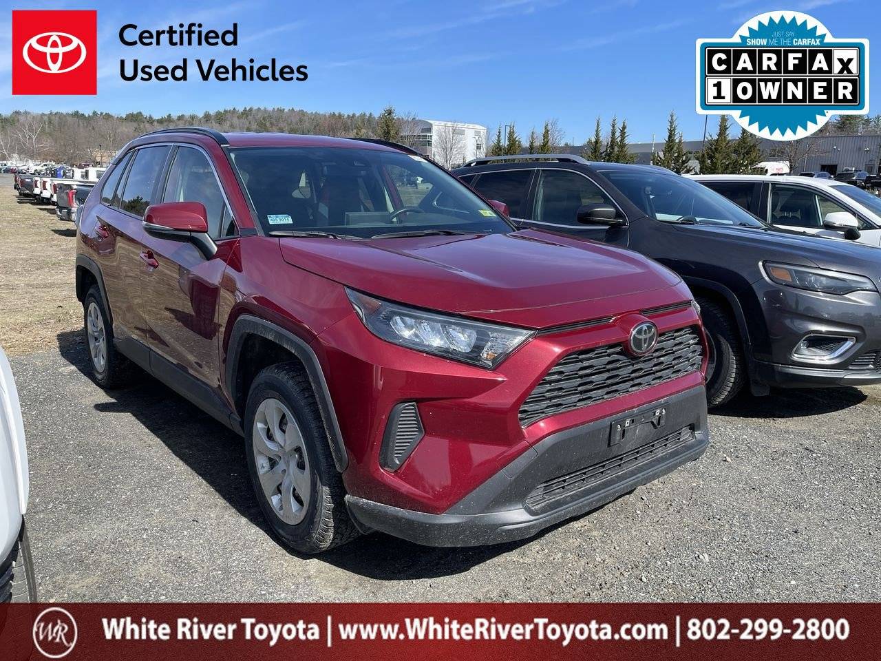 2020 Toyota RAV4 LE — SUV — 69,511 mi — White River Junction, VT