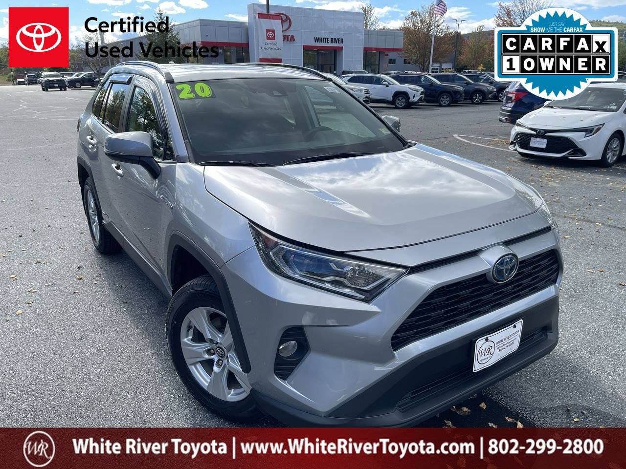 2020 Toyota RAV4 Hybrid XLE — SUV — 50,923 mi — White River Junction, VT