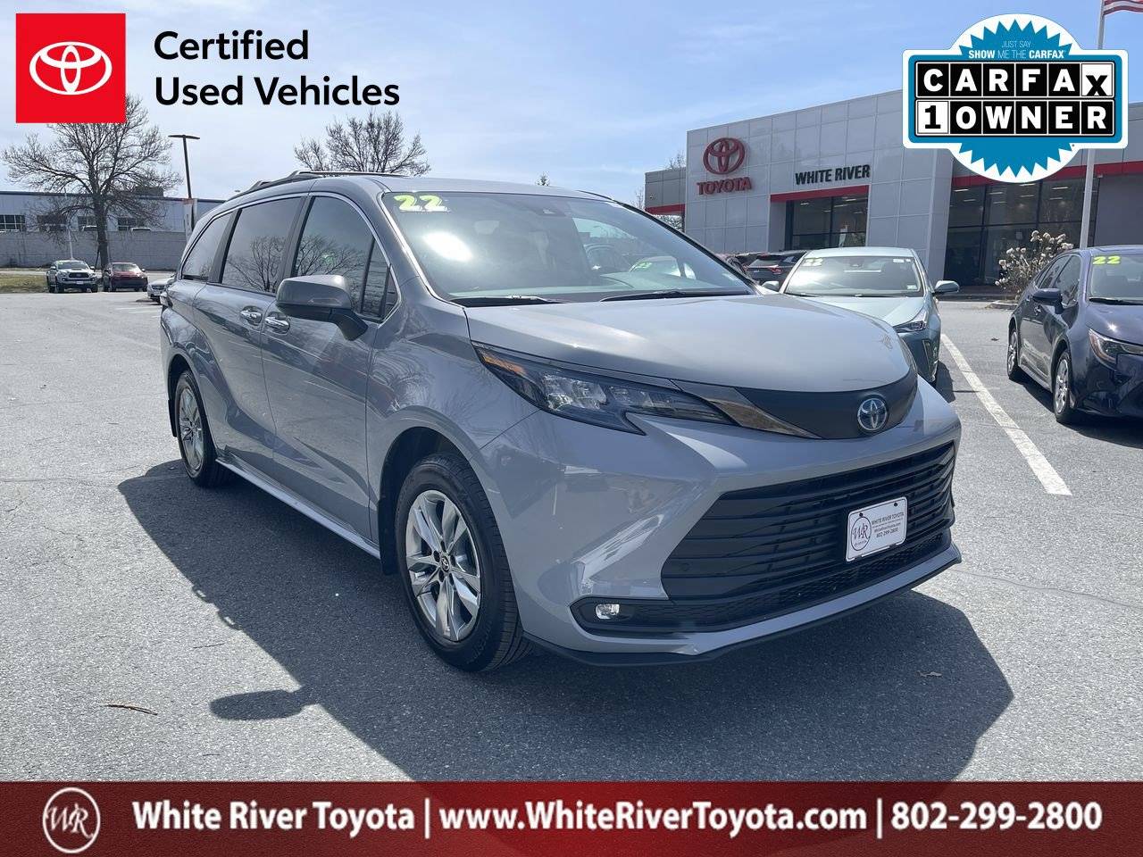 2022 Toyota Sienna XLE Woodland Edition — Minivan — 41,490 mi — White River Junction, VT