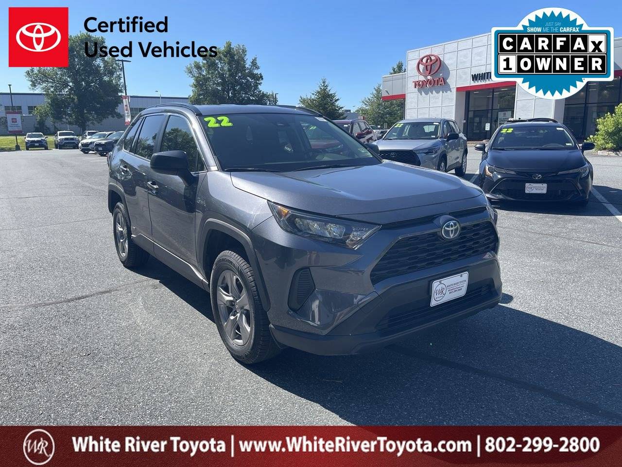 2022 Toyota RAV4 Hybrid LE — SUV — 28,364 mi — White River Junction, VT