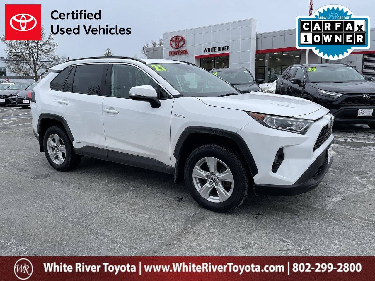 2021 Toyota RAV4 Hybrid XLE — SUV — 54,562 mi — White River Junction, VT