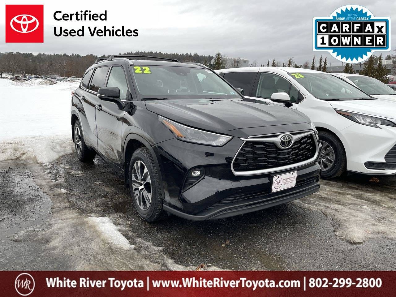 2022 Toyota Highlander XLE — SUV — 48,898 mi — White River Junction, VT