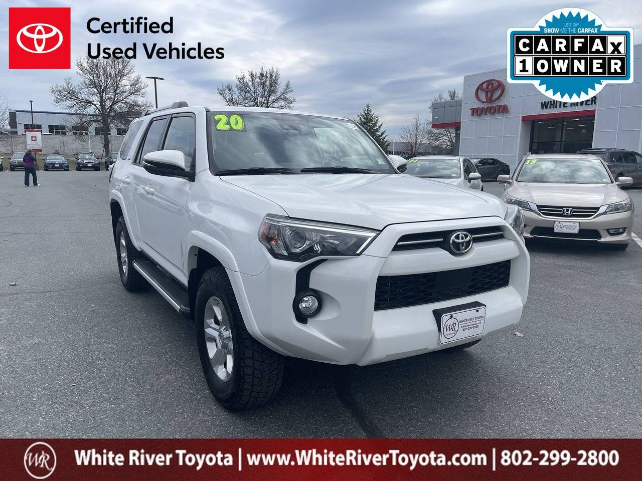 2020 Toyota 4Runner SR5 Premium — SUV — 47,123 mi — White River Junction, VT
