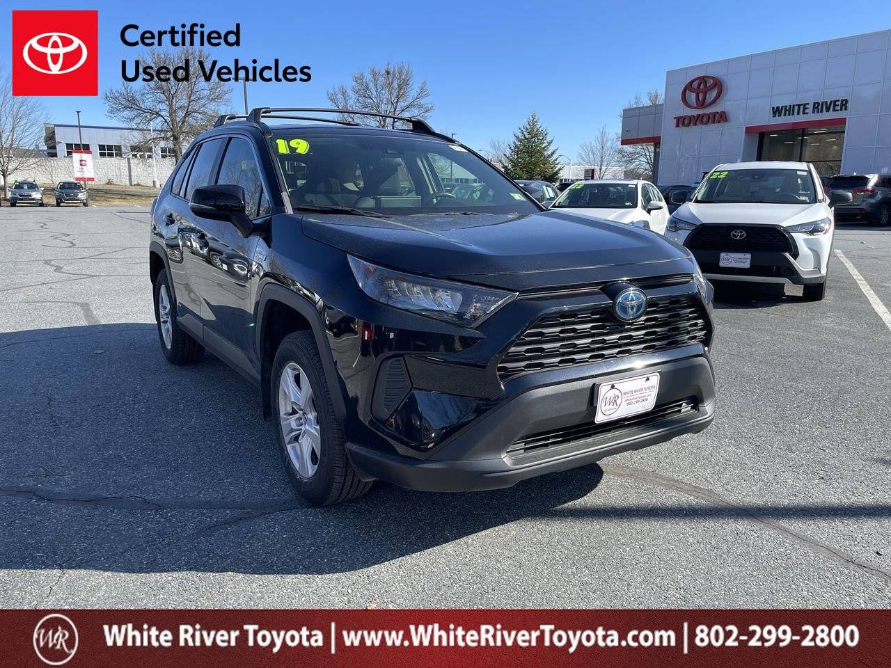 2019 Toyota RAV4 Hybrid LE — SUV — 114,632 mi — White River Junction, VT