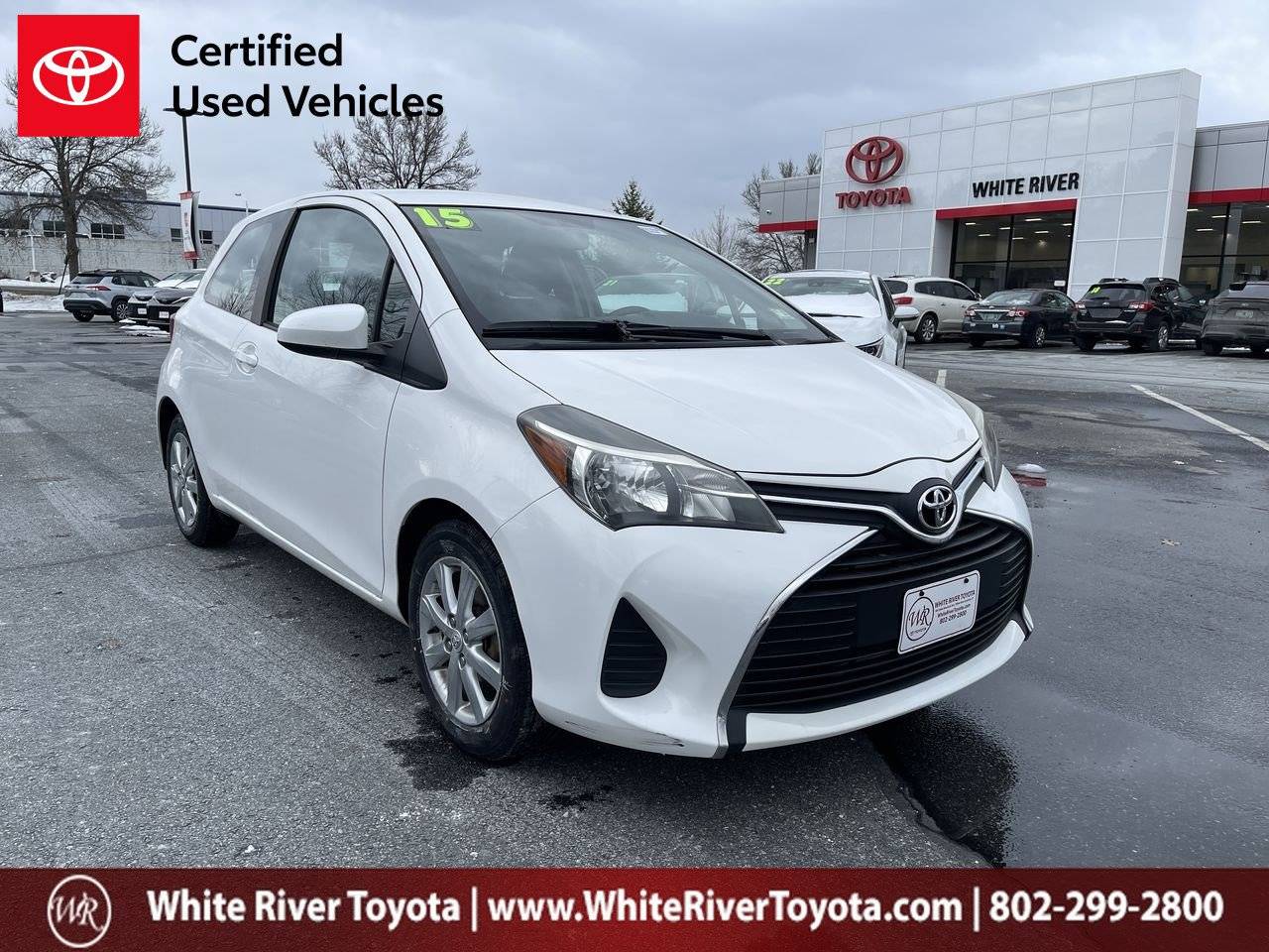 2015 Toyota Yaris LE — Hatchback — 73,510 mi — White River Junction, VT
