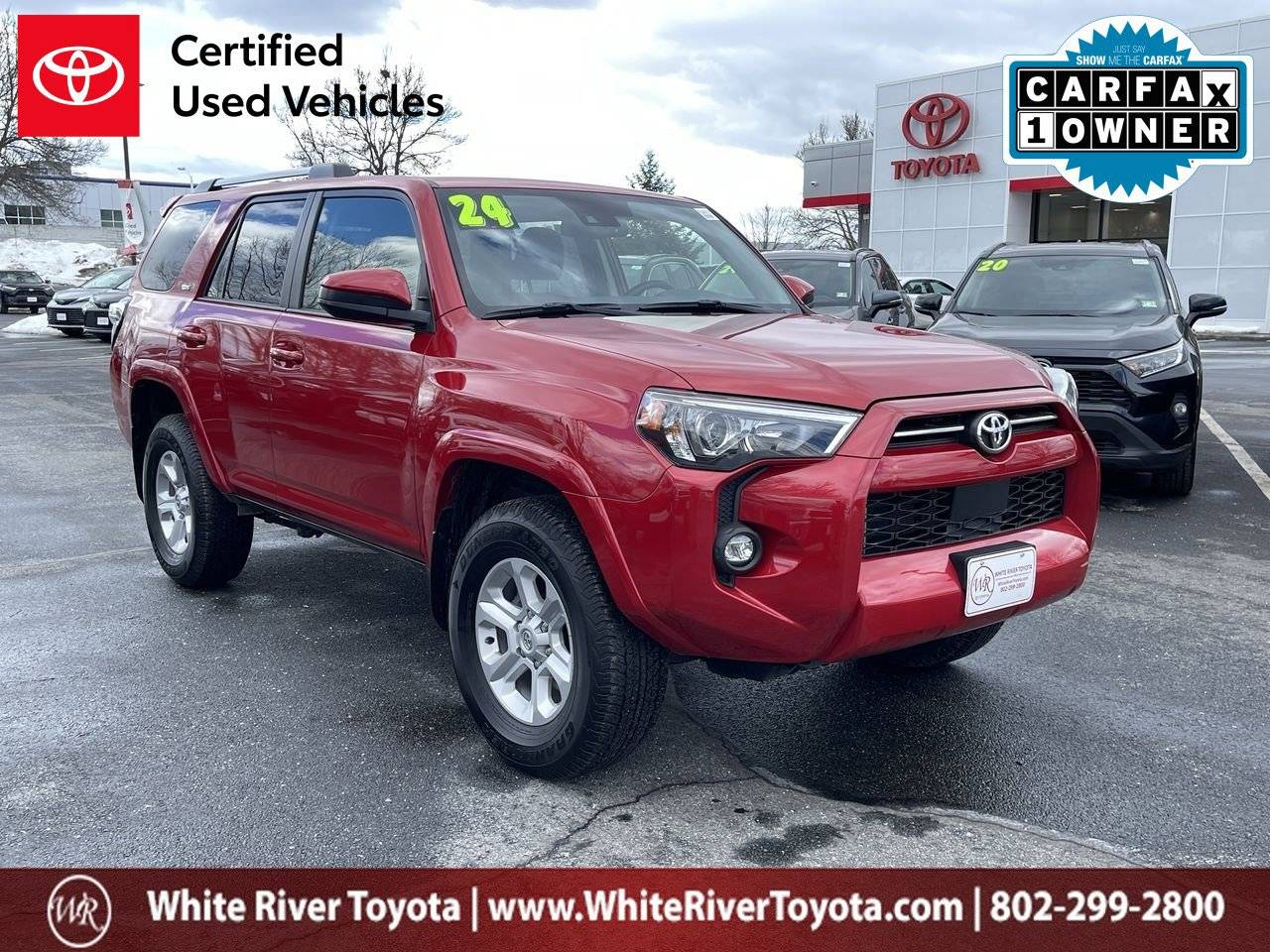 2024 Toyota 4Runner SR5 — SUV — 16,668 mi — White River Junction, VT