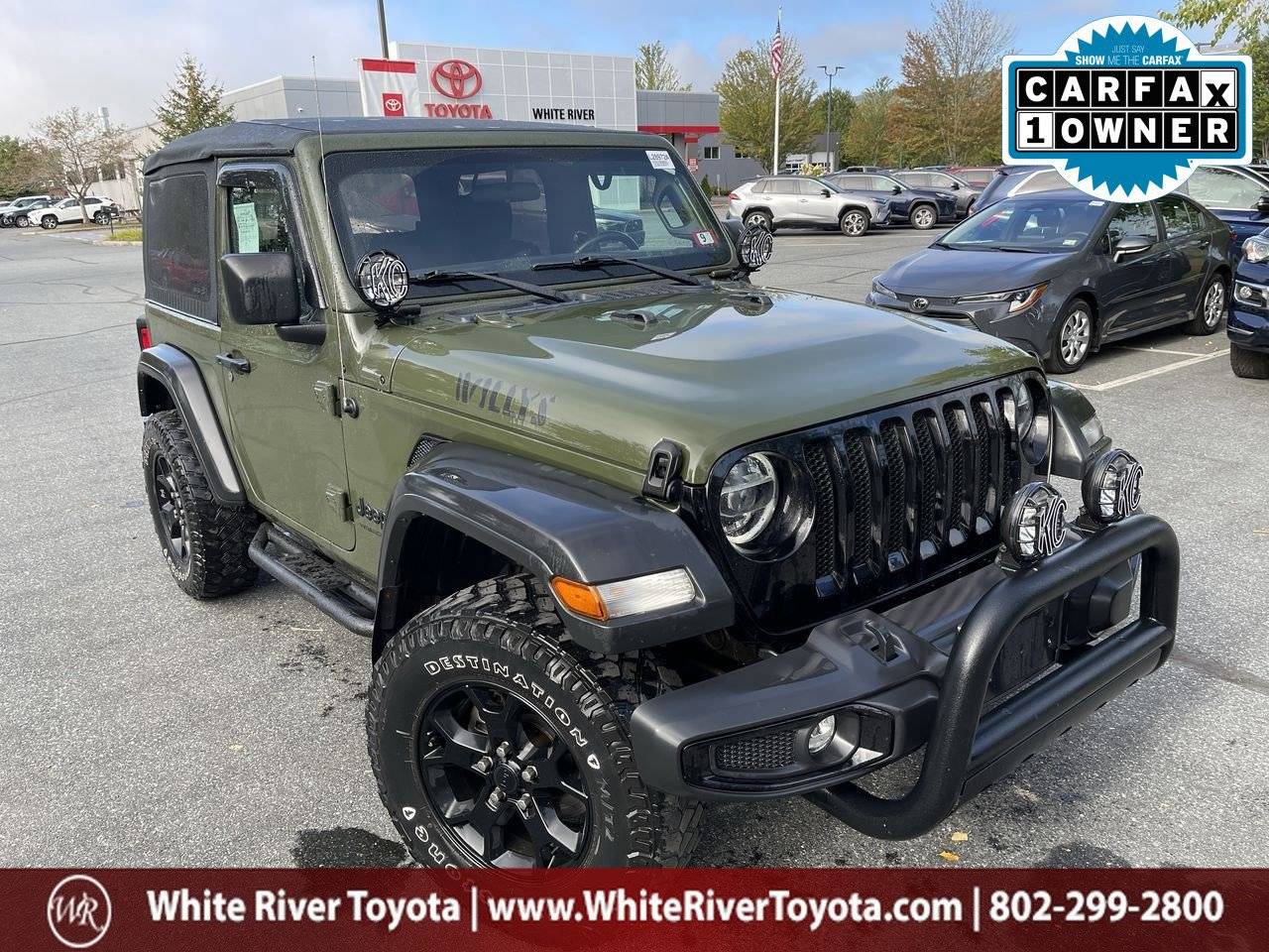 2021 Jeep Wrangler Willys — SUV — 33,858 mi — White River Junction, VT