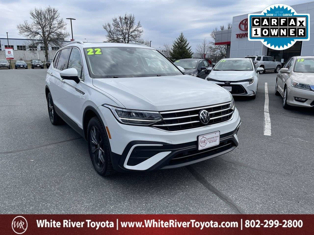 2022 Volkswagen Tiguan SE — SUV — 30,753 mi — White River Junction, VT