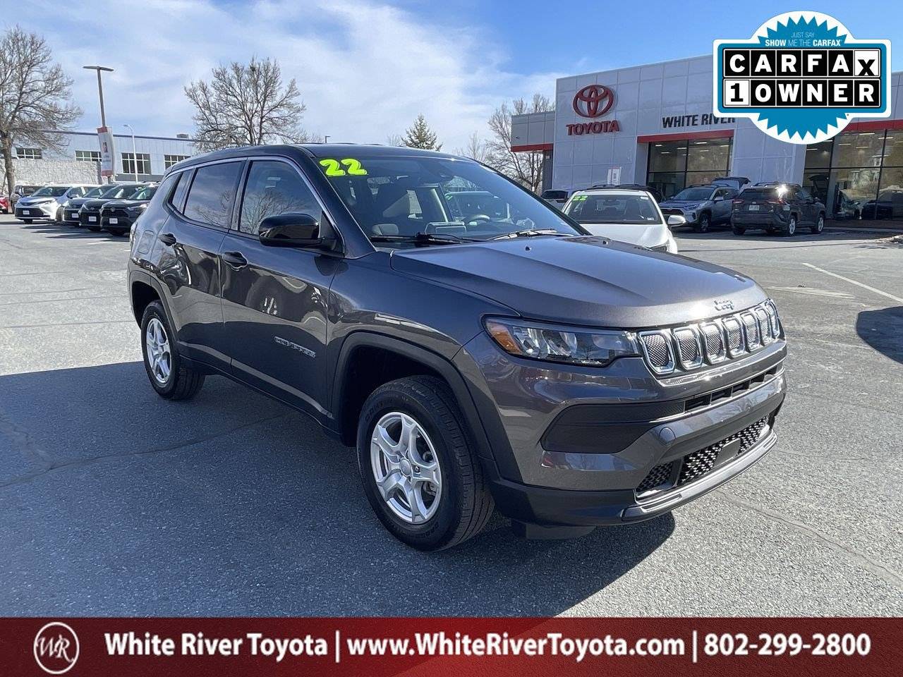 2022 Jeep Compass Sport — SUV — 6,174 mi — White River Junction, VT