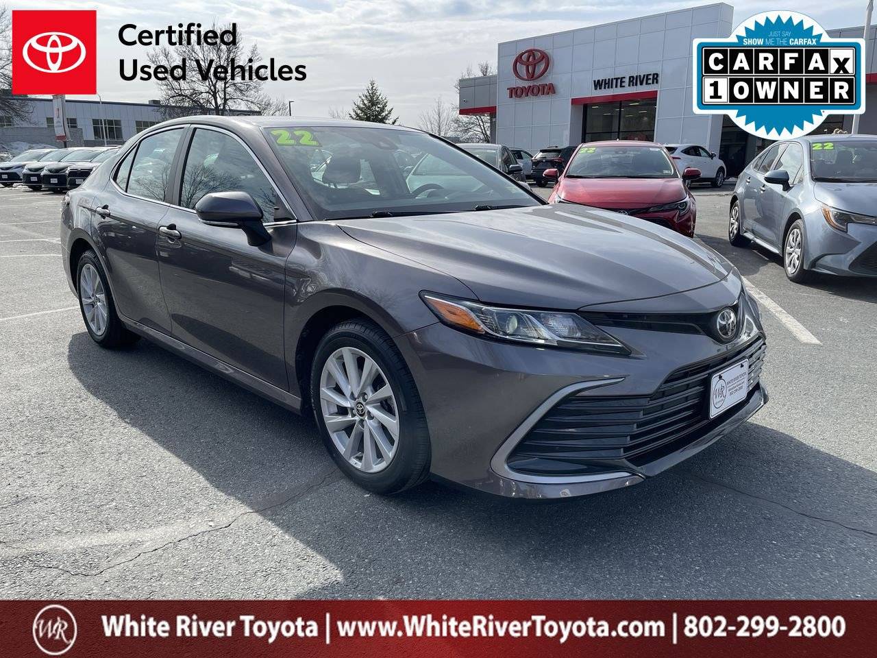 2022 Toyota Camry LE — Sedan — 6,392 mi — White River Junction, VT