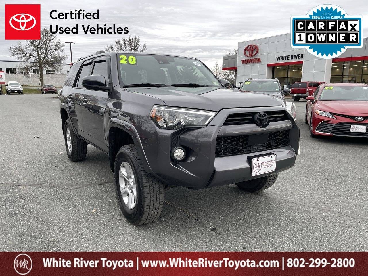 2020 Toyota 4Runner SR5 — SUV — 73,035 mi — White River Junction, VT