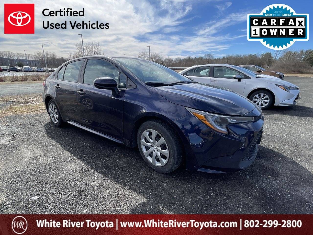 2021 Toyota Corolla LE — Sedan — 56,514 mi — White River Junction, VT