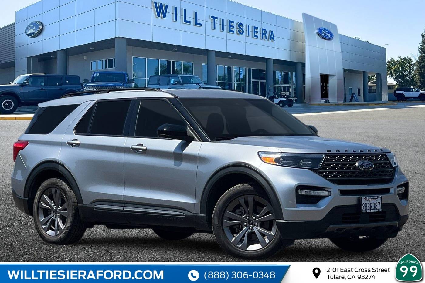 2022 Ford Explorer XLT — SUV — 62,249 mi — Tulare, CA