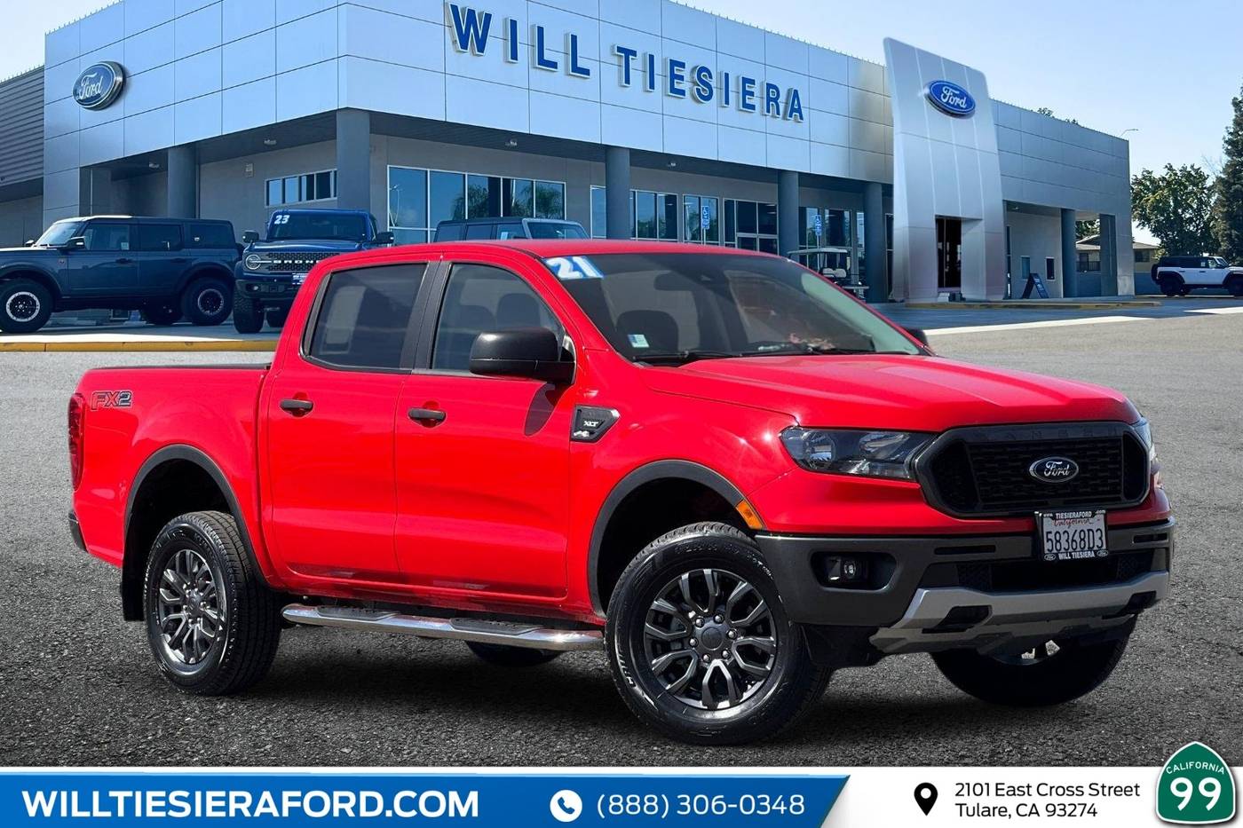 2021 Ford Ranger XLT — Pickup Truck — 41,910 mi — Tulare, CA