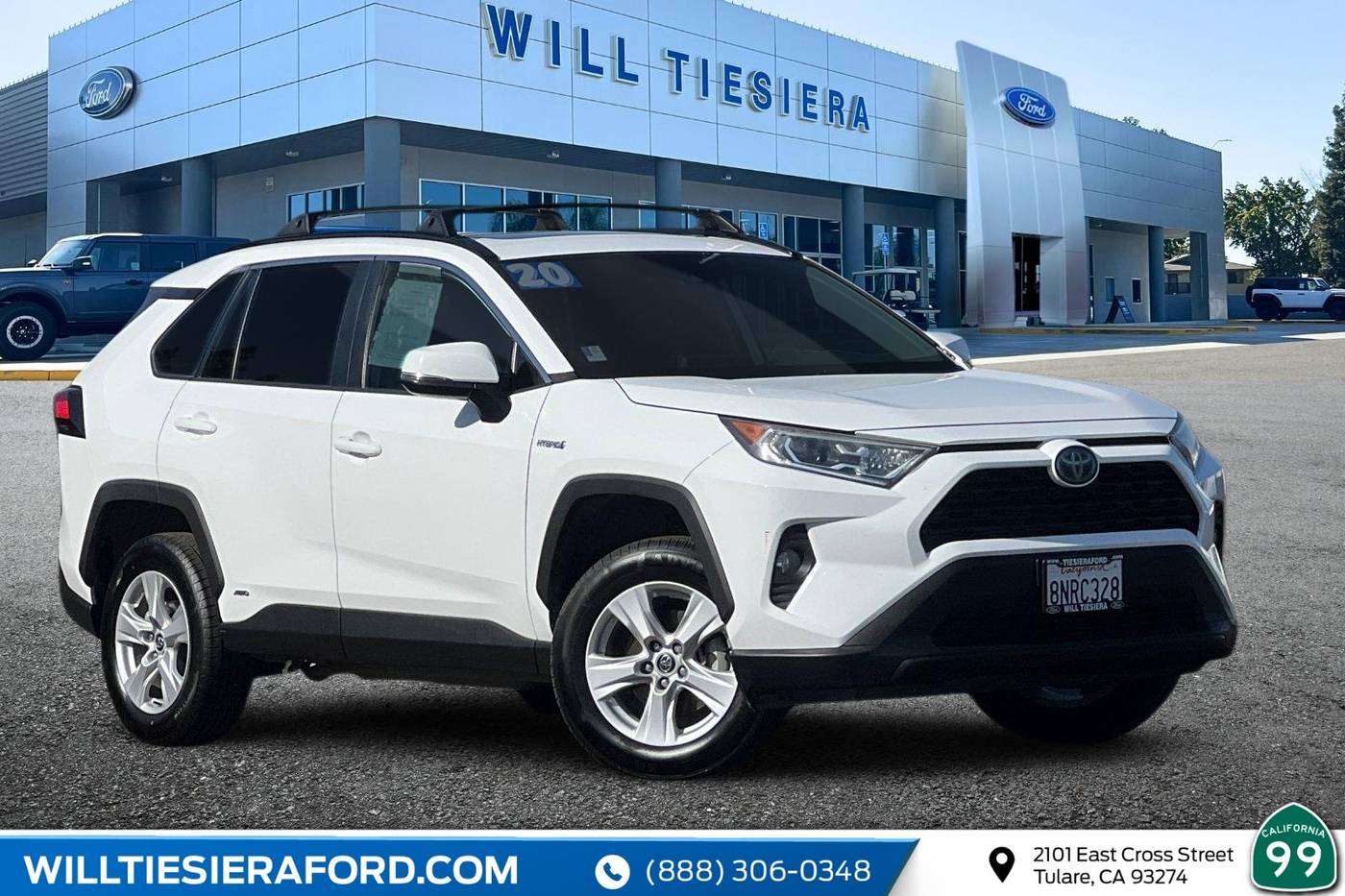 2020 Toyota RAV4 Hybrid XLE — SUV — 104,543 mi — Tulare, CA