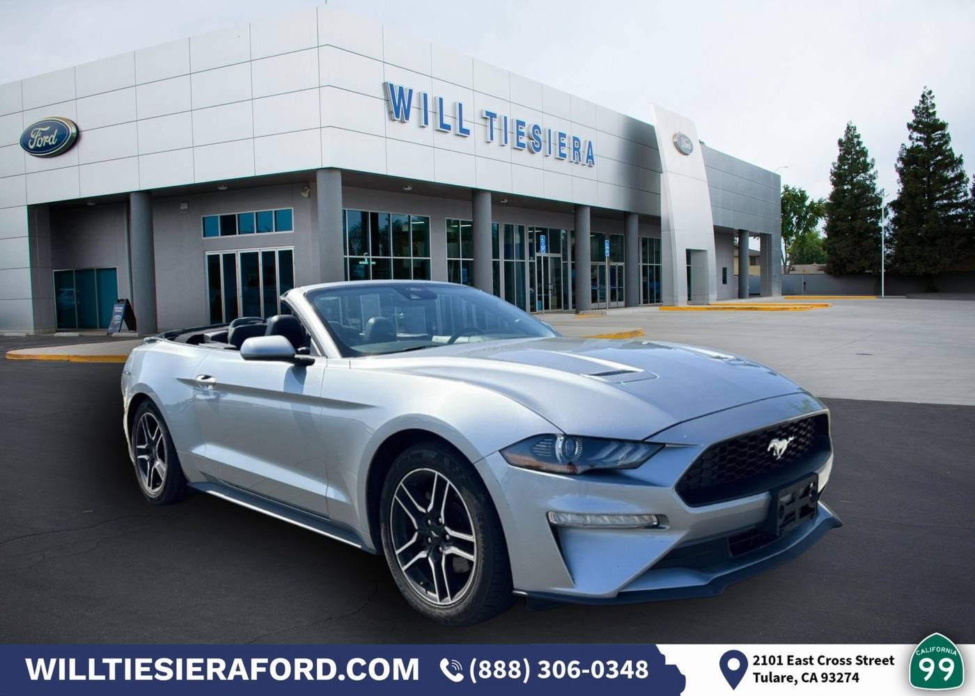 2022 Ford Mustang EcoBoost Premium — Convertible — 64,183 mi — Tulare, CA