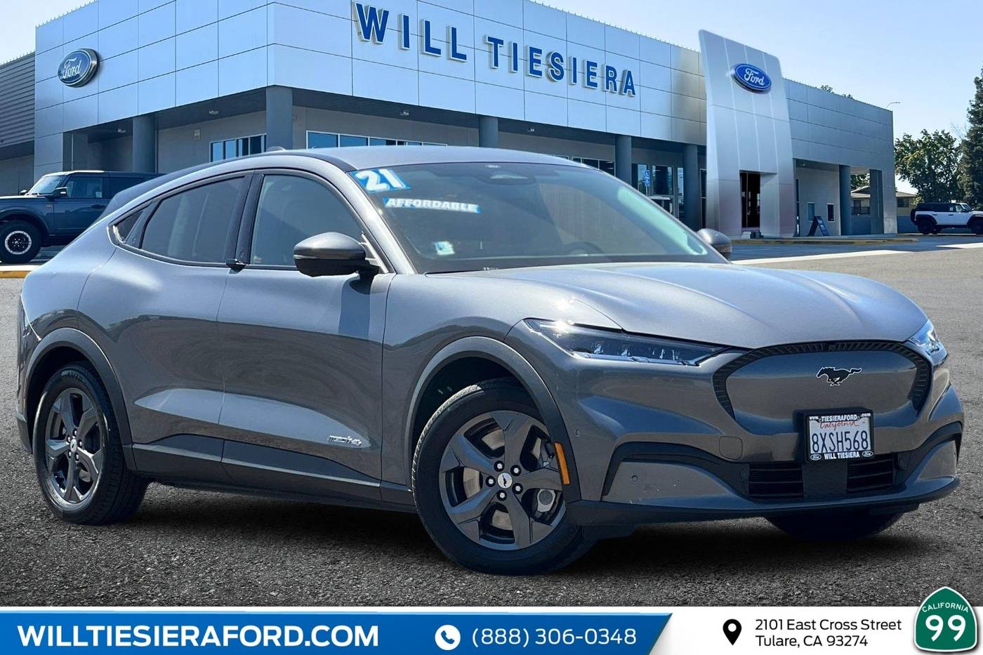 2021 Ford Mustang Mach-E Select — SUV — 68,514 mi — Tulare, CA