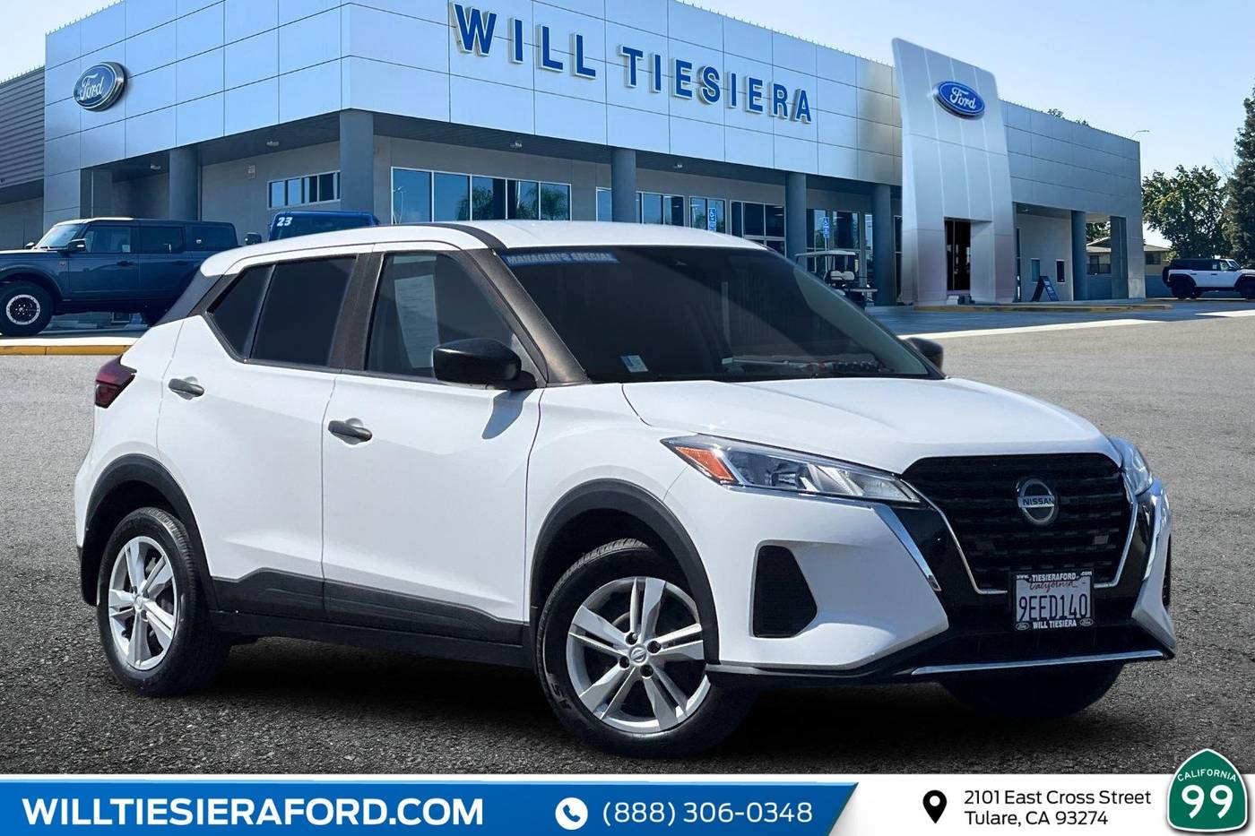 2021 Nissan Kicks S — SUV — 25,196 mi — Tulare, CA