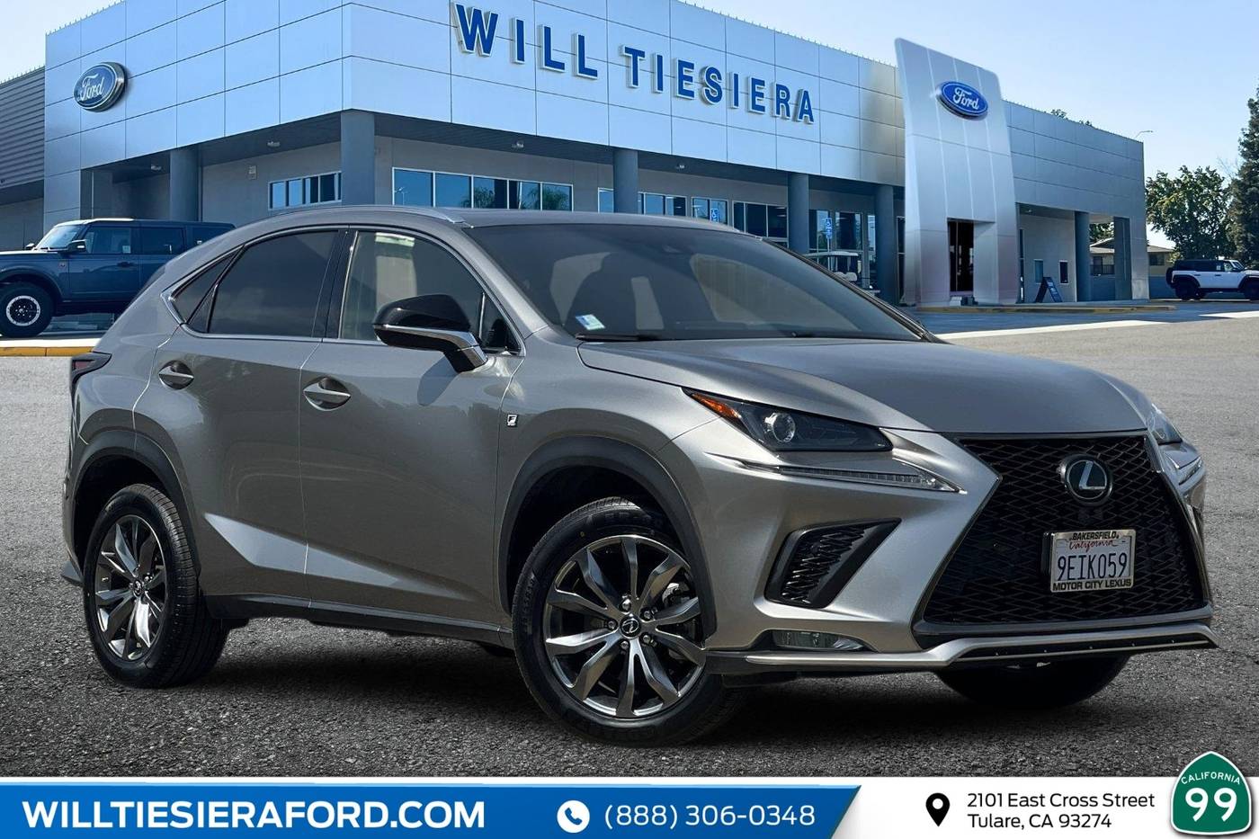 2020 Lexus NX NX 300 F Sport — SUV — 59,213 mi — Tulare, CA
