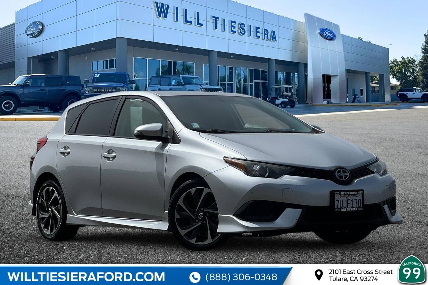 2016 Scion iM Base — Hatchback — 81,302 mi — Tulare, CA