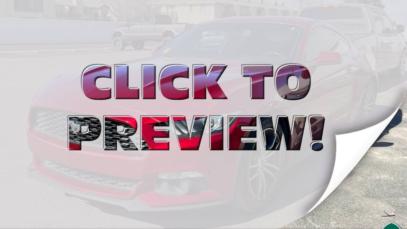 2017 Ford Mustang EcoBoost Premium — Coupe — 93,902 mi — Tulare, CA