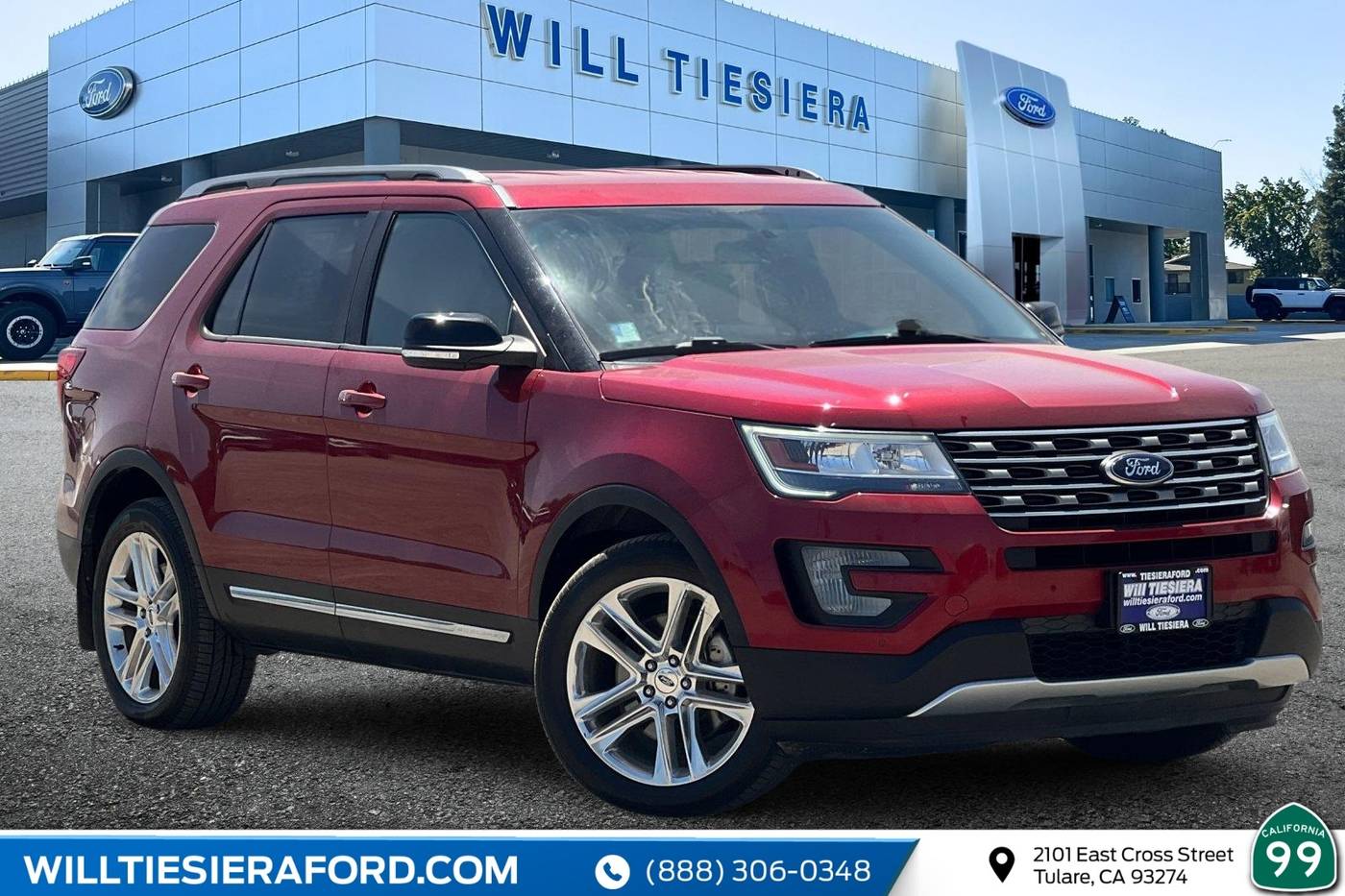 2017 Ford Explorer XLT — SUV — 59,367 mi — Tulare, CA