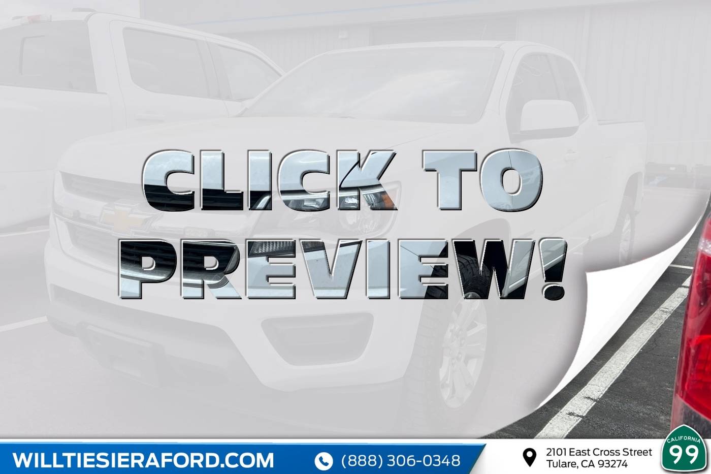 2020 Chevrolet Colorado LT — Pickup Truck — 70,789 mi — Tulare, CA