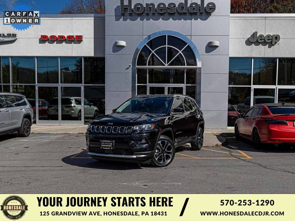 2022 Jeep Compass Limited — SUV — 21,895 mi — Honesdale, PA
