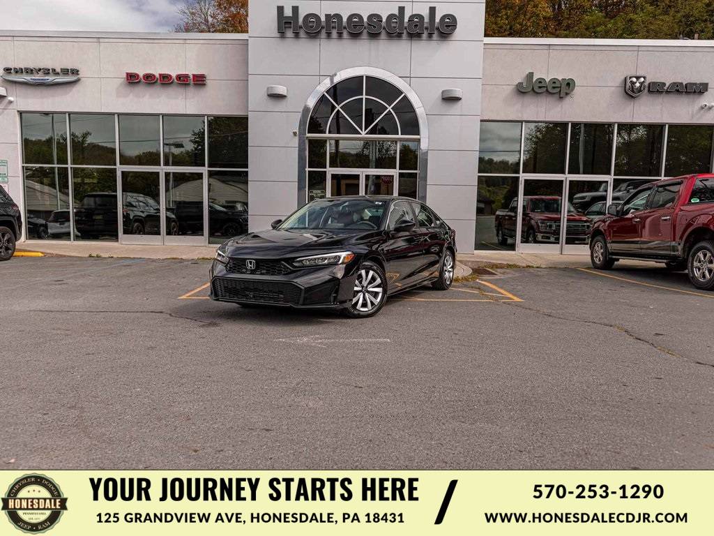 2025 Honda Civic LX — Sedan — 5,394 mi — Honesdale, PA