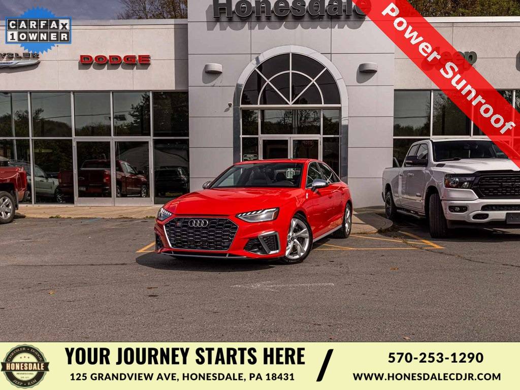 2022 Audi S4 Premium — Sedan — 24,442 mi — Honesdale, PA