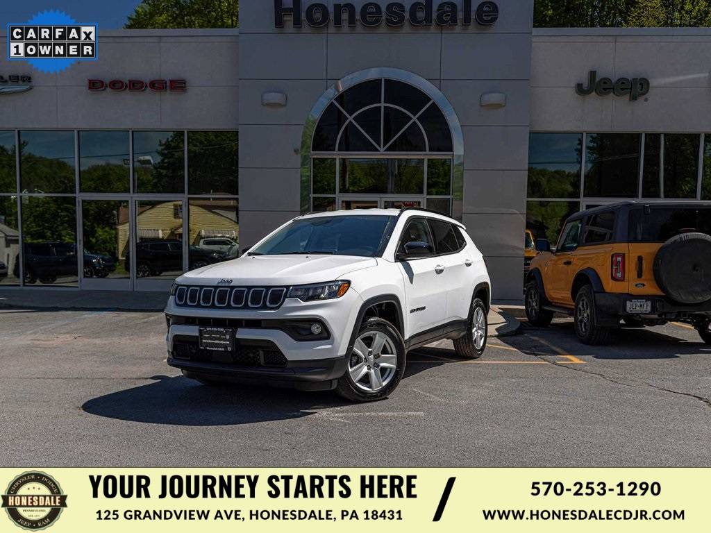 2022 Jeep Compass Latitude — SUV — 31,631 mi — Honesdale, PA