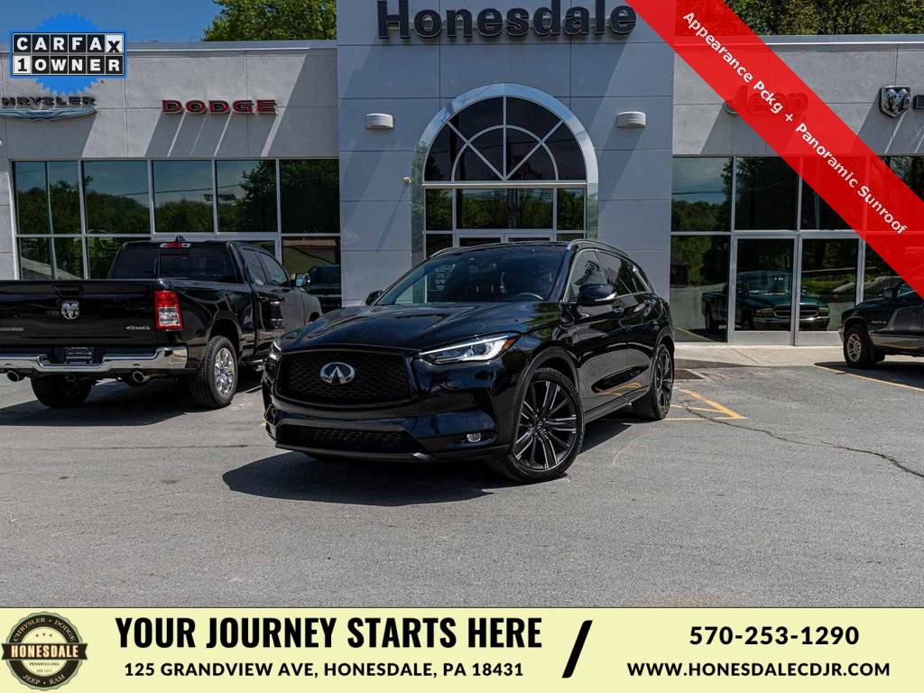 2022 INFINITI QX50 LUXE — SUV — 28,781 mi — Honesdale, PA