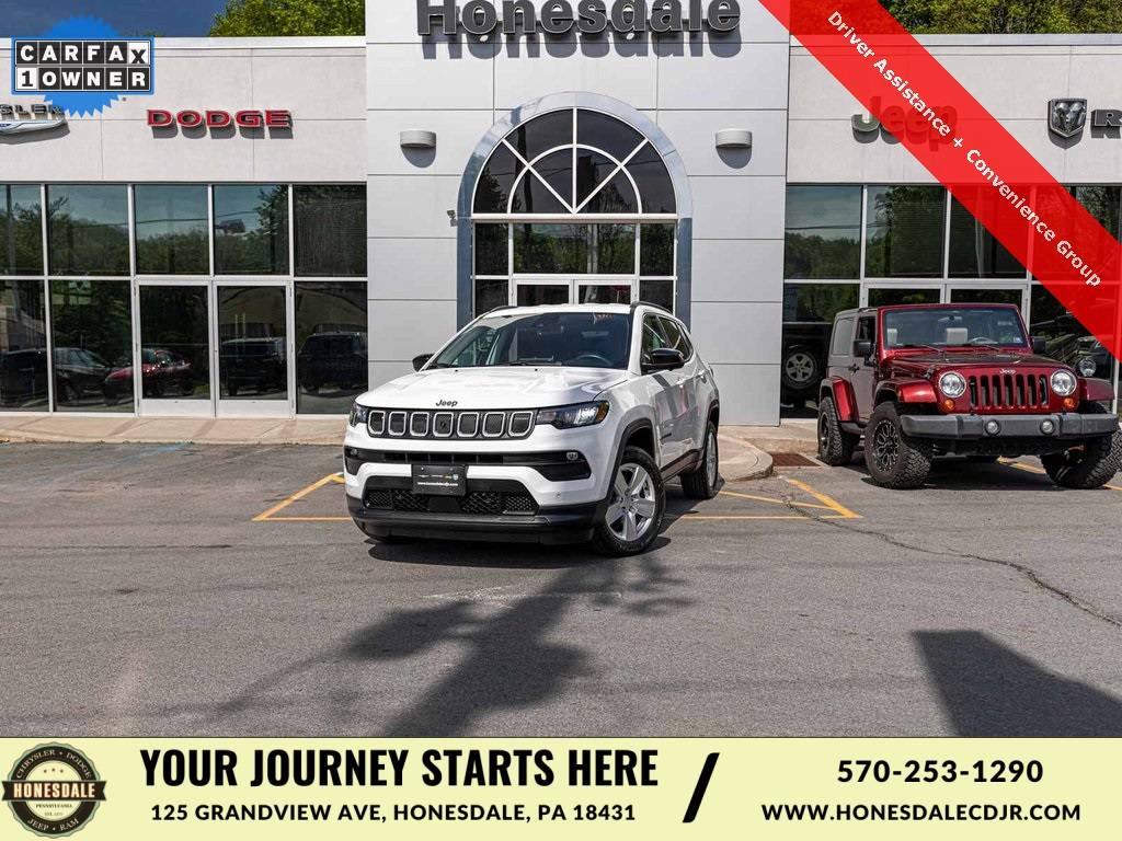 2022 Jeep Compass Latitude — SUV — 33,339 mi — Honesdale, PA
