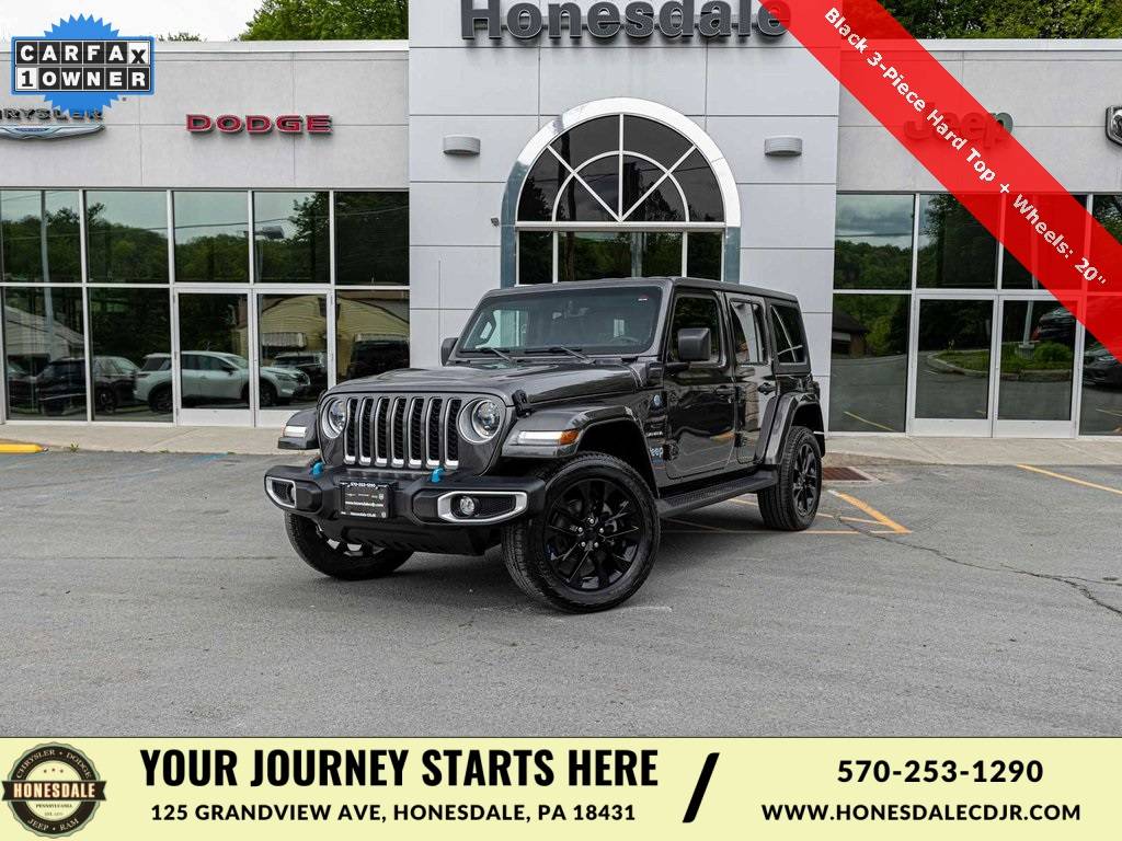 2023 Jeep Wrangler Sahara 4xe — SUV — 43,343 mi — Honesdale, PA