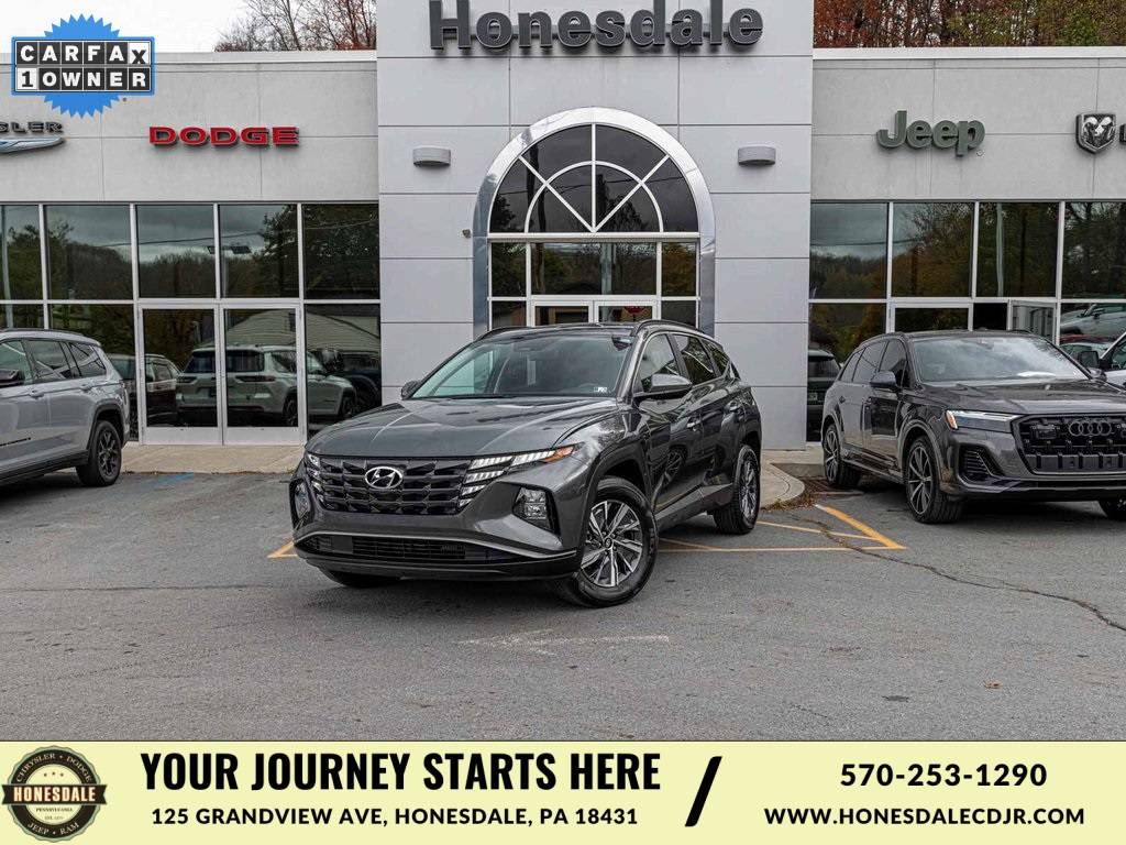 2024 Hyundai Tucson Hybrid Blue — SUV — 24,452 mi — Honesdale, PA